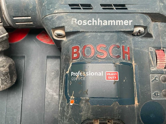 2020 bosch gsh 5 ce breekhamer 6kg sds-max - afbeelding 4 van  5