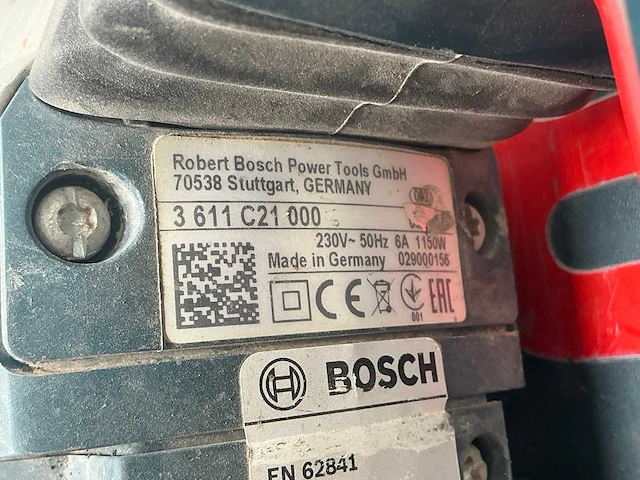 2020 bosch gsh 5 ce breekhamer 6kg sds-max - afbeelding 1 van  5