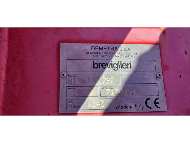 2020 breviglieri b170v v.280 cutter - afbeelding 4 van  4