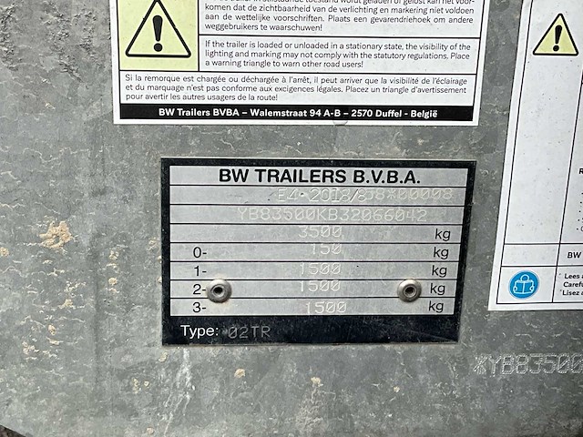 2020 bw 350 kbv kipaanhangwagen - afbeelding 18 van  44