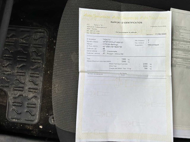 2020 citroën berlingo e bedrijfsvoertuig - afbeelding 40 van  47