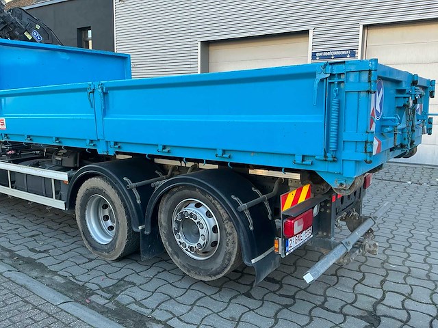 2020 daf cf 410 fan vrachtwagen + haakarm + laadkraan + container - afbeelding 2 van  72