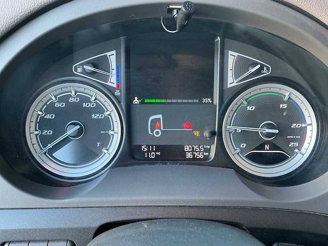 2020 daf cf 410 fan vrachtwagen + haakarm + laadkraan + container - afbeelding 13 van  72