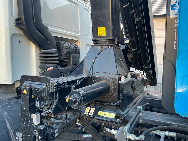 2020 daf cf 410 fan vrachtwagen + haakarm + laadkraan + container - afbeelding 35 van  72