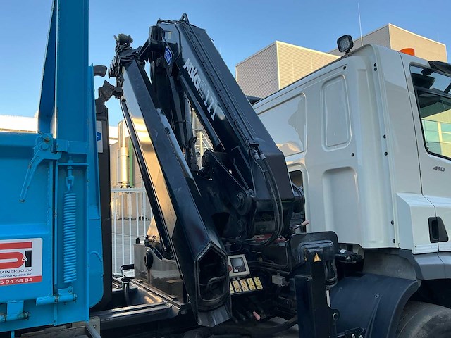 2020 daf cf 410 fan vrachtwagen + haakarm + laadkraan + container - afbeelding 41 van  72