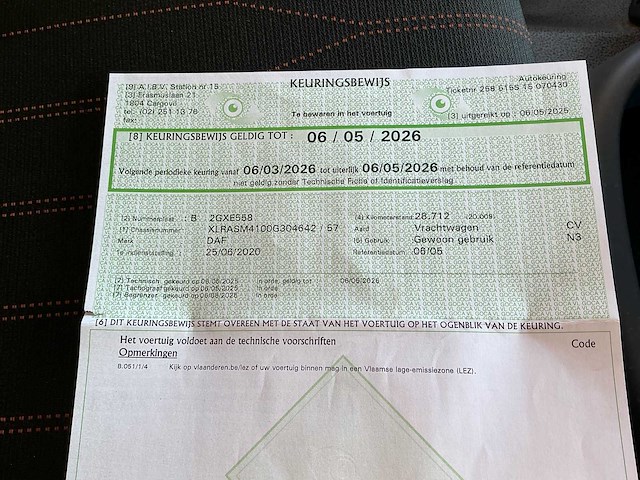 2020 daf cf 410 fan vrachtwagen + haakarm + laadkraan + container - afbeelding 49 van  72