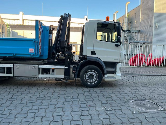 2020 daf cf 410 fan vrachtwagen + haakarm + laadkraan + container - afbeelding 45 van  72