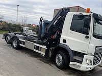 2020 daf cf 410 fan vrachtwagen + haakarm + laadkraan + container - afbeelding 58 van  72