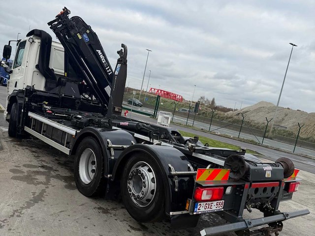 2020 daf cf 410 fan vrachtwagen + haakarm + laadkraan + container - afbeelding 59 van  72