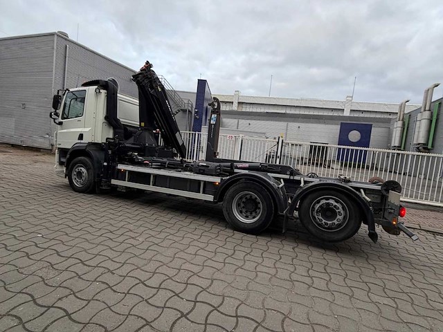 2020 daf cf 410 fan vrachtwagen + haakarm + laadkraan + container - afbeelding 66 van  72