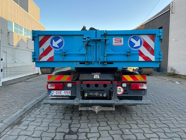 2020 daf cf 410 fan vrachtwagen + haakarm + laadkraan + container - afbeelding 71 van  72