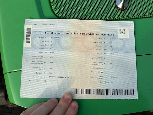 2020 deutz fahr 4070 e vierwielaangedreven landbouwtractor - afbeelding 50 van  62