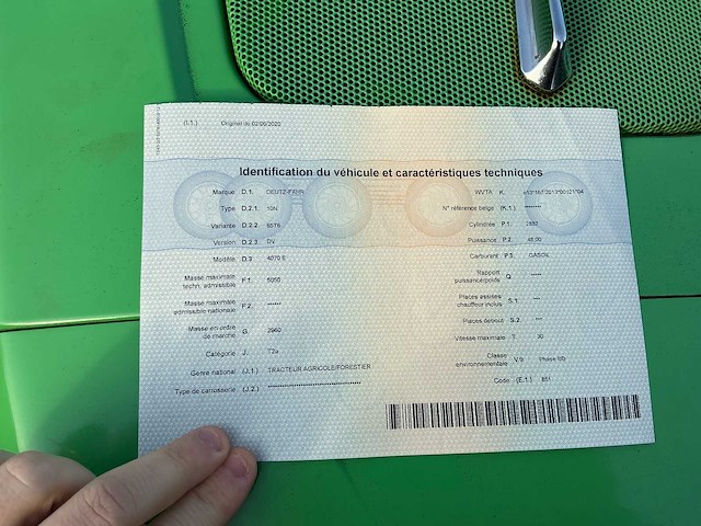 2020 deutz fahr 4070 e vierwielaangedreven landbouwtractor - afbeelding 52 van  62