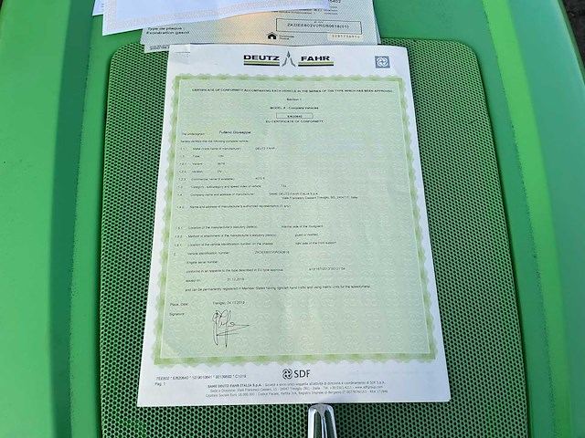 2020 deutz fahr 4070 e vierwielaangedreven landbouwtractor - afbeelding 55 van  62