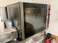 2020 diamond professional convectie / forced air oven met bevochtiging diamond turbo line cge611-bp professional oven – 6 niveaus – 7,9 kw – 400 v – roestvrij staal – gemaakt in italië