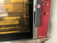 2020 diamond professional convectie / forced air oven met bevochtiging diamond turbo line cge611-bp professional oven – 6 niveaus – 7,9 kw – 400 v – roestvrij staal – gemaakt in italië - afbeelding 5 van  6
