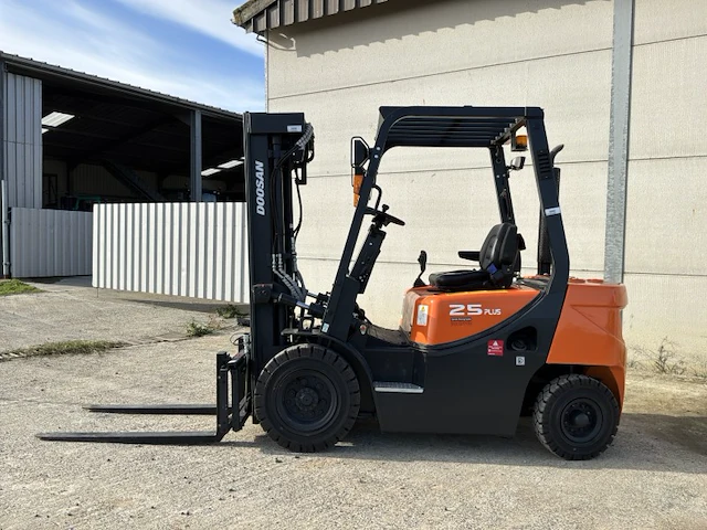 2020 doosan d25gp heftruck (demotoestel) - afbeelding 33 van  34
