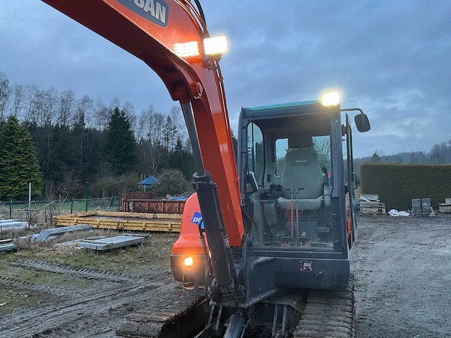 2020 doosan dx55-9c constructiekraan - afbeelding 15 van  29