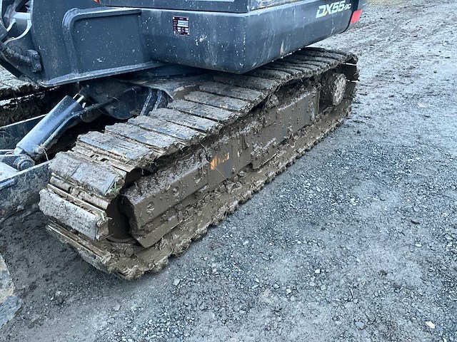 2020 doosan dx55-9c constructiekraan - afbeelding 19 van  29