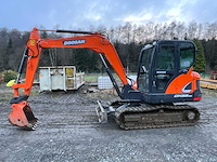 2020 doosan dx55-9c constructiekraan - afbeelding 12 van  29