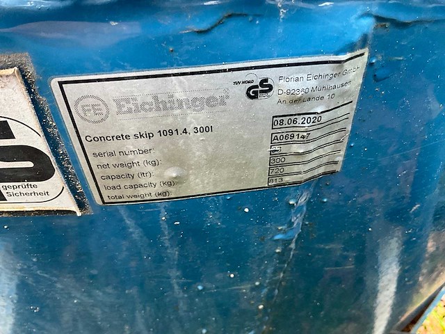 2020 eichinger betonkubel - afbeelding 7 van  7