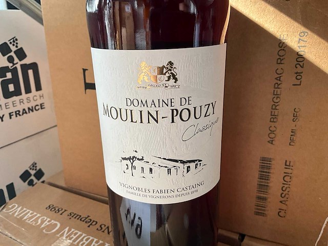 2020 fabien castaing bergerac rose wijn (51x) - afbeelding 2 van  4