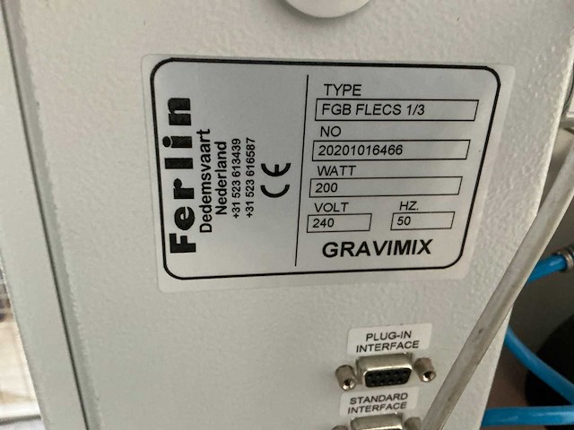 2020 ferlin gravimix fgb flecs 1/3 meng-/doseerbunker - afbeelding 9 van  9