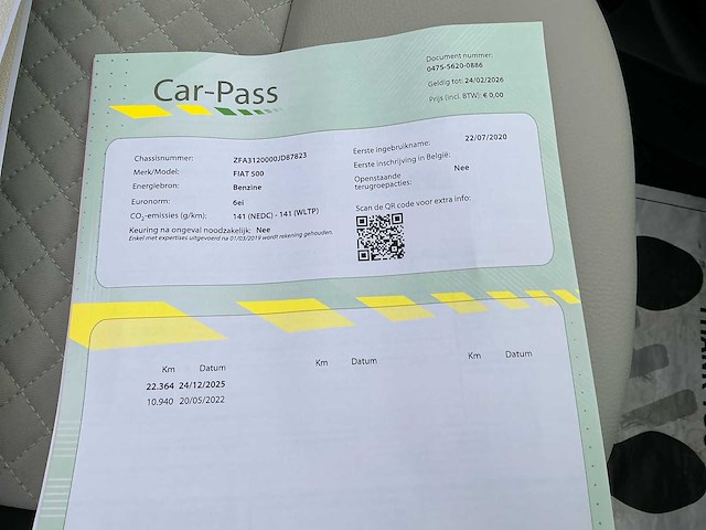 2020 fiat 500c cabrio - afbeelding 41 van  49