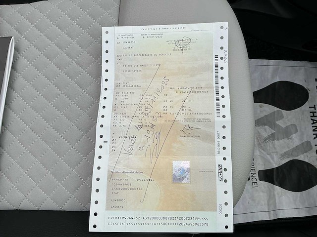 2020 fiat 500c cabrio - afbeelding 43 van  49