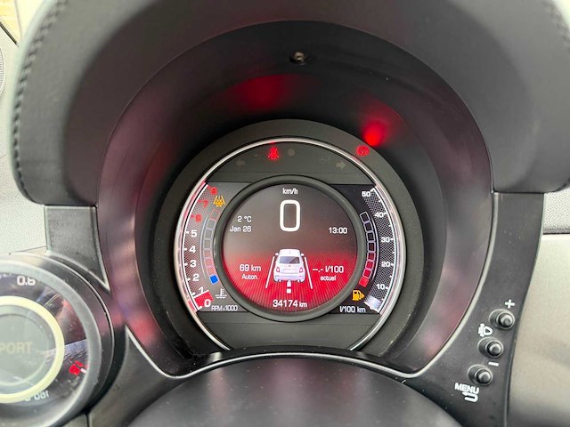 2020 fiat abarth 595 1.4 t - straalauto - afbeelding 32 van  45