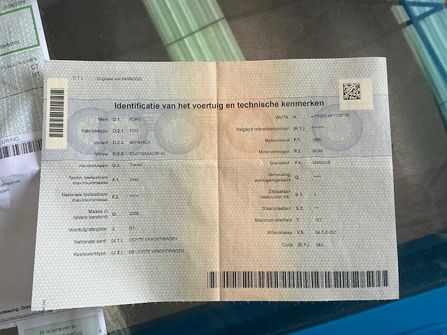 2020 ford transit - afbeelding 22 van  23