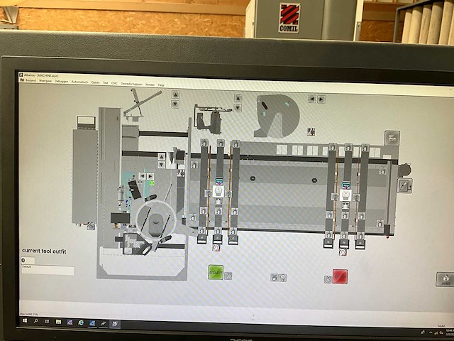2020 format 4 profit h350 cnc-freesmachine - afbeelding 19 van  24