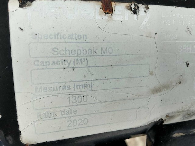 2020 frickelo sbh.m0.1.30 schepbak - afbeelding 6 van  7