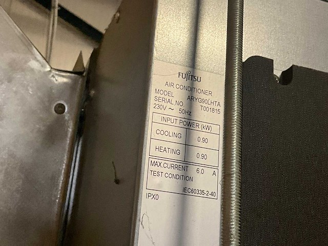 2020 fujitsu aryg90lhta volledig airco-systeem/lijn met buitenunits - afbeelding 36 van  40