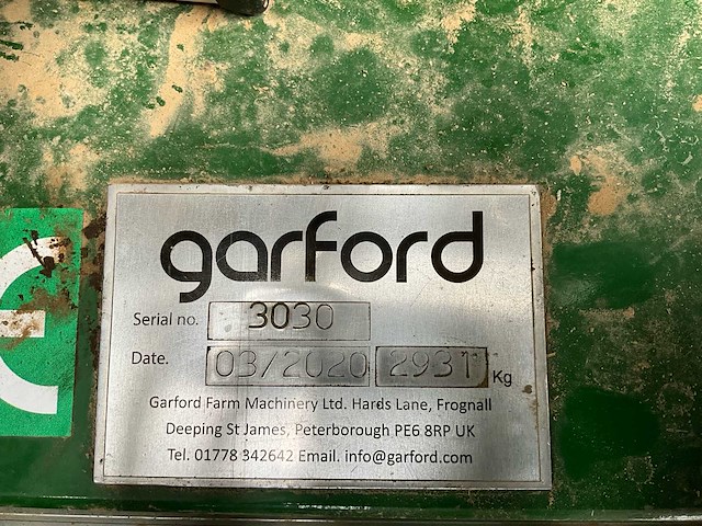 2020 garford camerageleide graafmachine - afbeelding 16 van  24