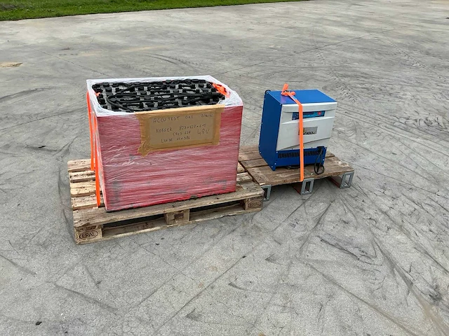 2020 gnb 48v 5pzs625 vorkheftruck accu voor linde h2x386 met exide lader 48v80a - afbeelding 12 van  24