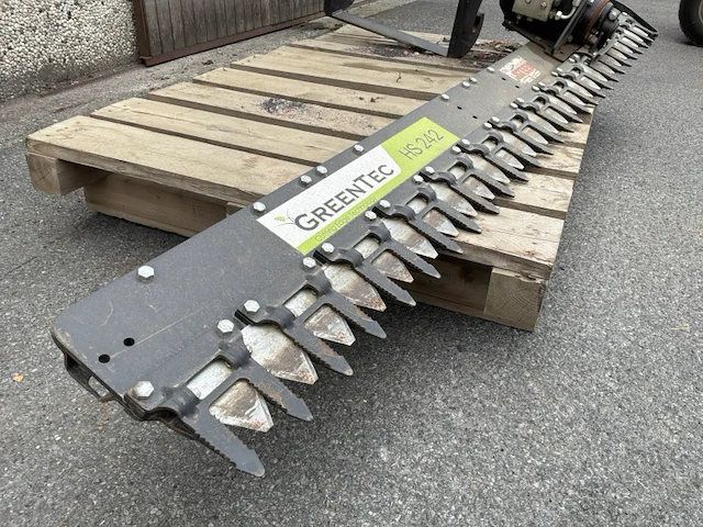 2020 greentec hs252 haagschaar - afbeelding 4 van  7