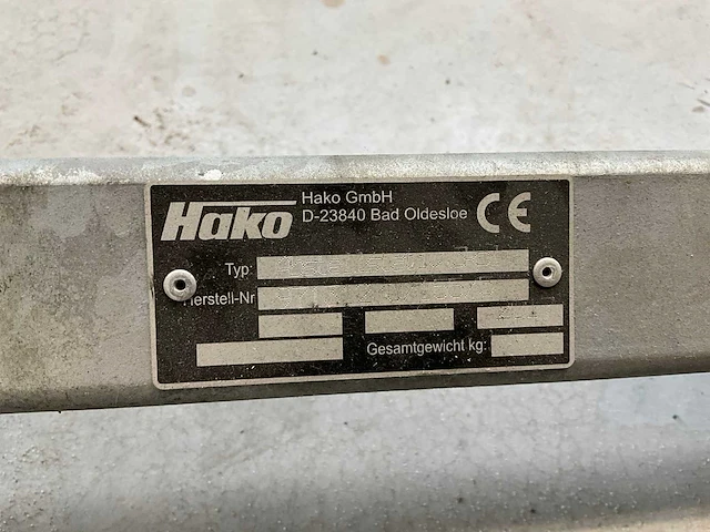 2020 hako rasenmäher maaimachine - afbeelding 6 van  16