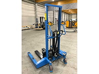 2020 hanselifter sdj1016bs-02 hand hydraulische palletwagen - afbeelding 4 van  7