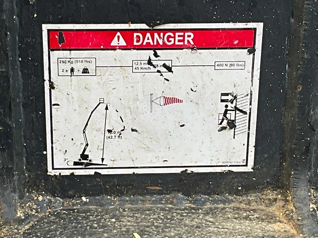 2020 haulotte ha15ip hoogwerker - afbeelding 19 van  26