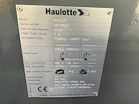 2020 haulotte ha15ip hoogwerker - afbeelding 18 van  26