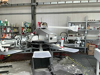 2020 hebbecker s-0408-4045 automatische carrousel zeefdrukmachine - afbeelding 2 van  7