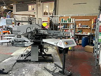 2020 hebbecker s-0408-4045 automatische carrousel zeefdrukmachine - afbeelding 3 van  7
