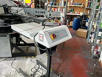 2020 hebbecker s-0408-4045 automatische carrousel zeefdrukmachine - afbeelding 4 van  7