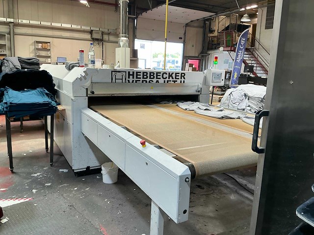 2020 hebbecker vj-ii-2-9090-4180 textiel tunneldroogmachine - afbeelding 3 van  7