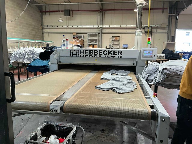 2020 hebbecker vj-ii-2-9090-4180 textiel tunneldroogmachine - afbeelding 4 van  7