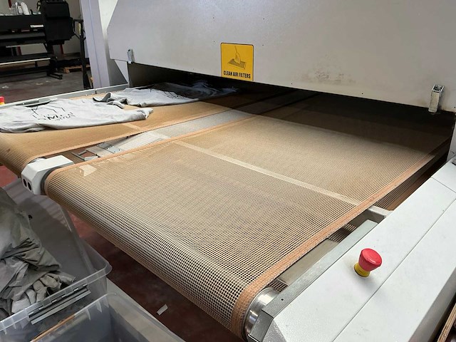 2020 hebbecker vj-ii-2-9090-4180 textiel tunneldroogmachine - afbeelding 5 van  7