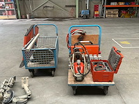 2020 husqvarna cs10 wand-en kabelzaagmachine met afstandsbediening. betonzaag - afbeelding 4 van  15