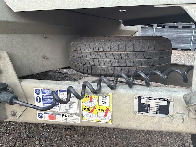 2020 ifor williams trailers gx126 ifor williams gx126 flatbed trailer / trailer – 3.500 kg – 2020 – dubbele assen - afbeelding 4 van  19