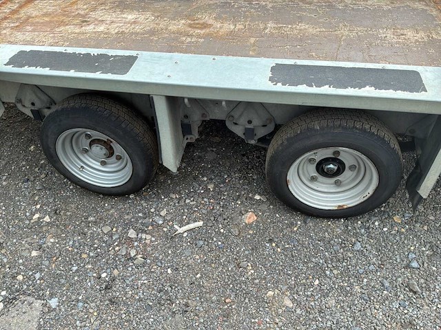 2020 ifor williams trailers gx126 ifor williams gx126 flatbed trailer / trailer – 3.500 kg – 2020 – dubbele assen - afbeelding 8 van  19